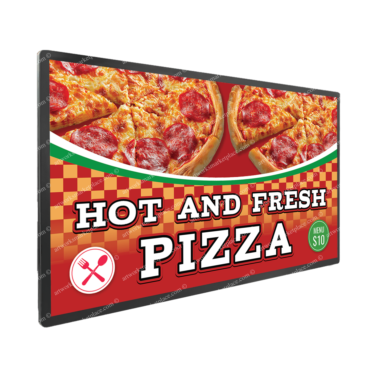 AM05D - Restaurant Digital Menu Boards - (Option 1)