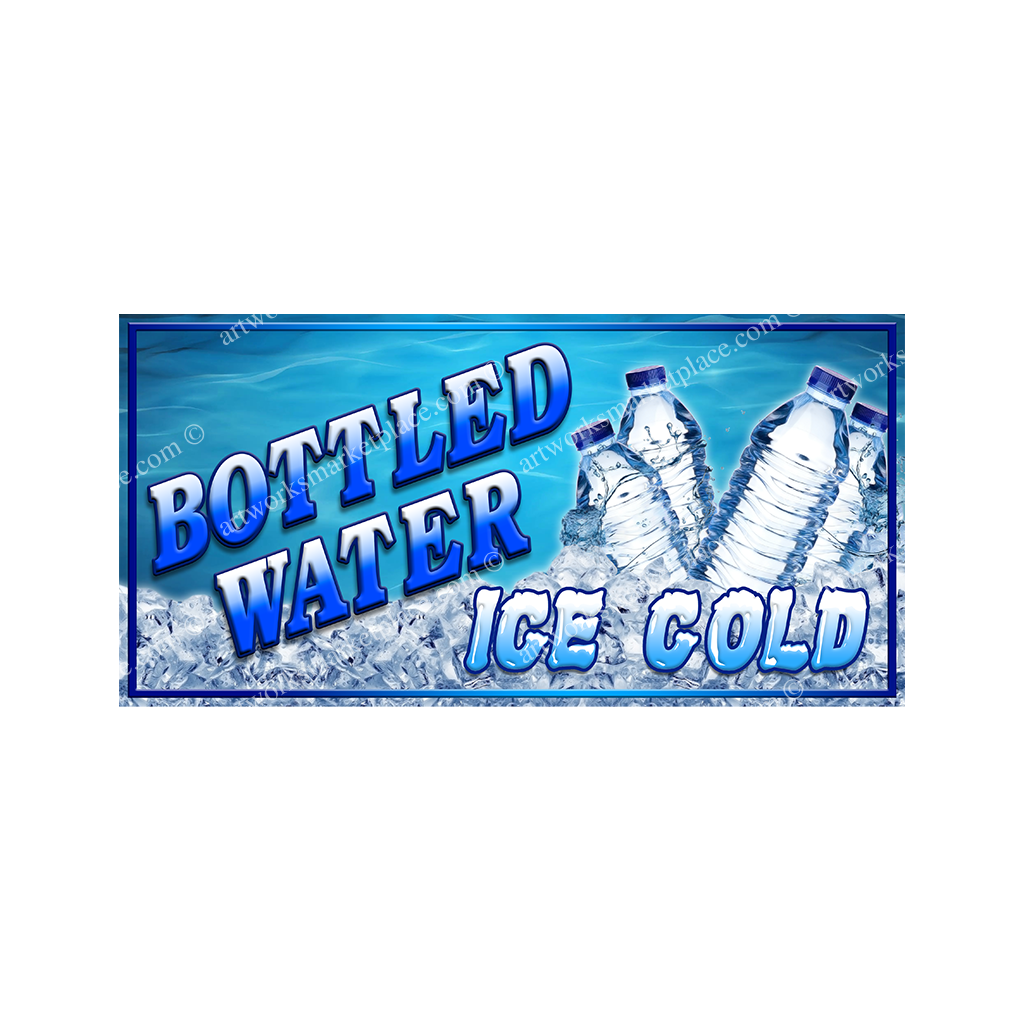Bottled Water Sign (Option 2)