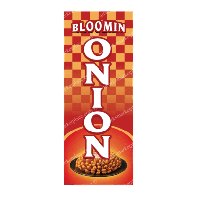 Rectangle Flag - Bloomin Onion (Option 1)