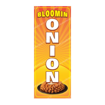 Rectangle Flag | Bloomin Onion (Option 2)