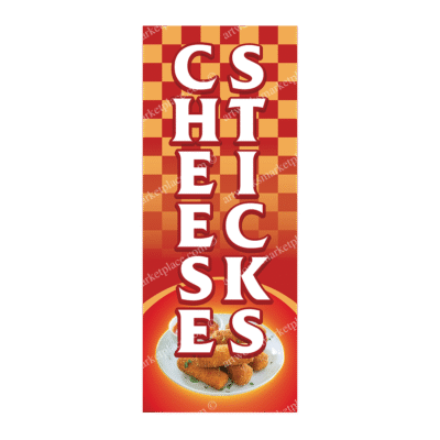 Rectangle Flag | Cheese Sticks (Option 1)