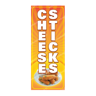 Rectangle Flag | Cheese Sticks (Option 2)