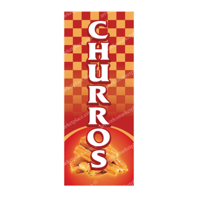 Rectangle Flag | Churros (Option 1)