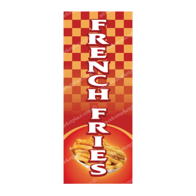 Rectangle Flag | French Fries (Option 1)