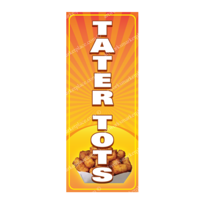 Rectangle Flag | Tater Tots (Option 2)