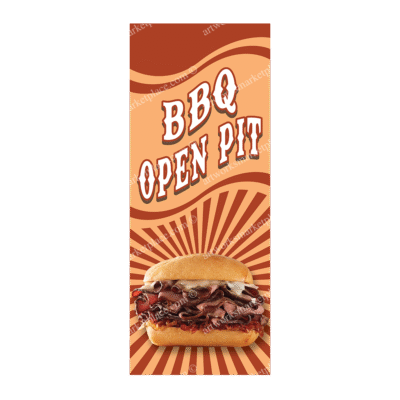 Rectangle Flag | BBQ Open Pit (Option 3)