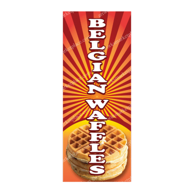 Rectangle Flag | Belgian Waffles (Option 4)