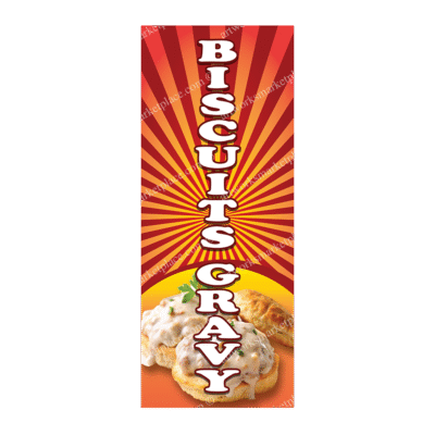 Rectangle Flag | Biscuits Gravy (Option 4)