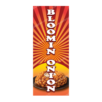 Rectangle Flag | Bloomin Onion (Option 4)