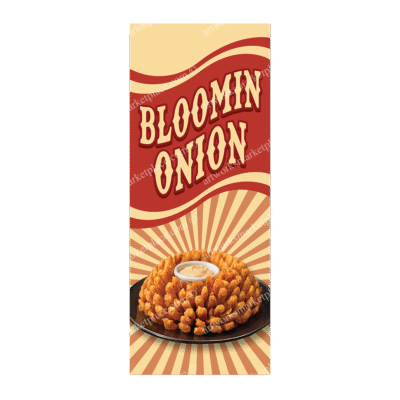 Rectangle Flag | Bloomin Onion (Option 3)