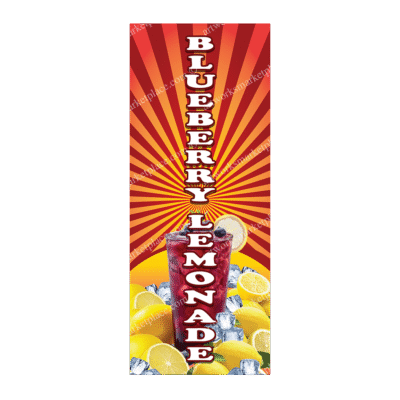 Rectangle Flag | Blueberry Lemonade (Option 4)