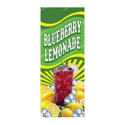 Rectangle Flag | Blueberry Lemonade (Option 3)