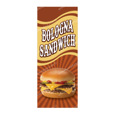 Rectangle Flag | Bologna Sandwich (Option 3)