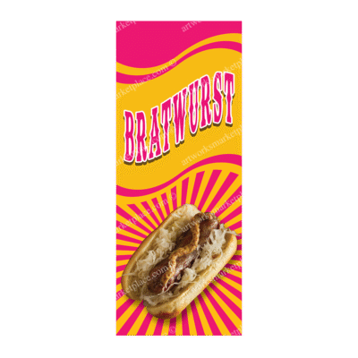 Rectangle Flag | Bratwurst (Option 3)
