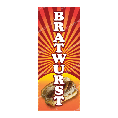 Rectangle Flag | Bratwurst (Option 4)