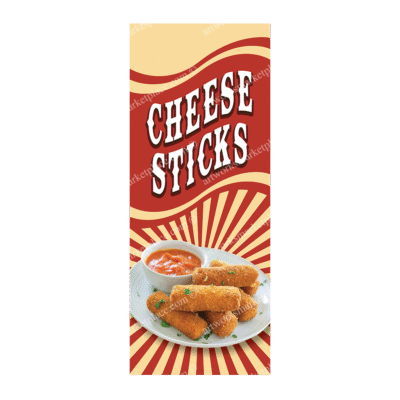 Rectangle Flag | Cheese Sticks (Option 3)
