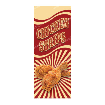 Rectangle Flag | Chicken Strips (Option 3)