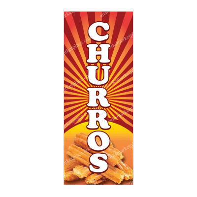 Rectangle Flag | Churros (Option 4)