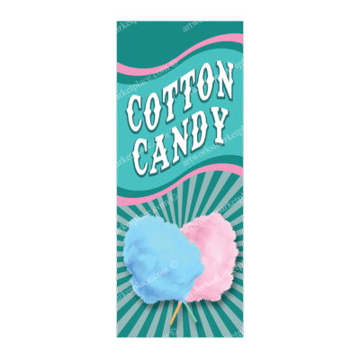 Rectangle Flag | Cotton Candy (Option 3)