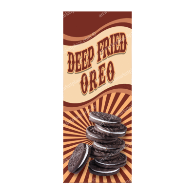 Rectangle Flag | Deep Fried Oreo (Option 3)