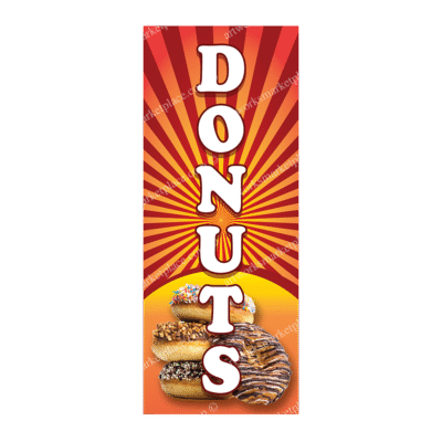 Rectangle Flag | Donuts (Option 4)