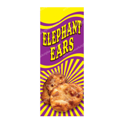 Rectangle Flag | Elephant Ears (Option 3)