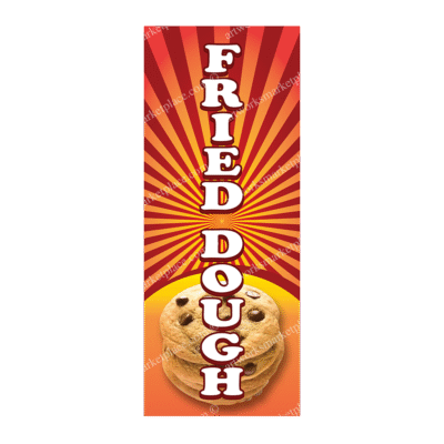 Rectangle Flag | Fried Dough (Option 4)