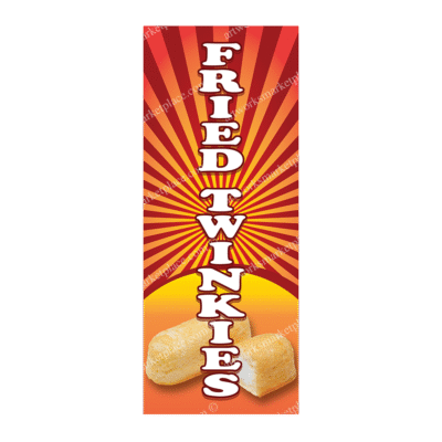 Rectangle Flag | Fried Twinkies (Option 4)