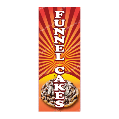 Rectangle Flag | Funnel Cakes (Option 4)
