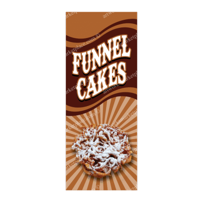 Rectangle Flag | Funnel Cakes (Option 3)