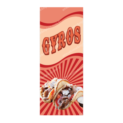 Rectangle Flag |Gyros (Option 3)