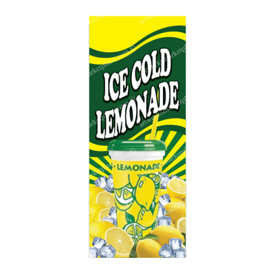 Rectangle Flag | Ice Cold Lemonade (Option 3)
