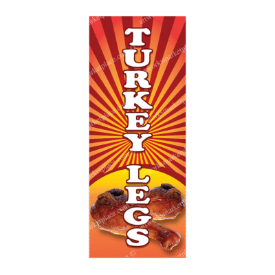 Rectangle Flag | Turkey Legs (Option 4)