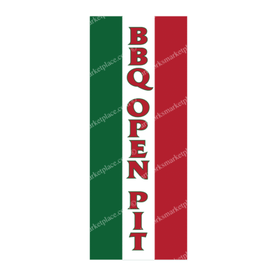 Rectangle Flag - BBQ Open Pit