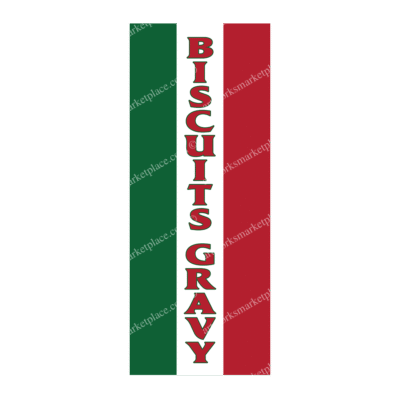 Rectangle Flag - Biscuits Gravy
