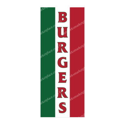 Rectangle Flag - Burgers