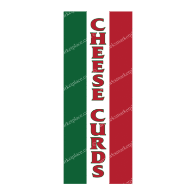 Rectangle Flag - Cheese Curds