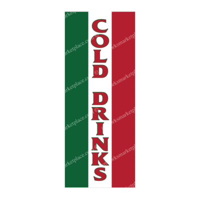 Rectangle Flag - Cold Drinks