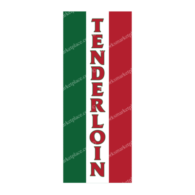 Rectangle Flag - Tenderloin