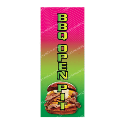 Rectangle Flag For BBQ Open Pit