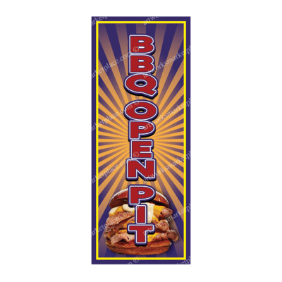 Rectangle Flag For BBQ Open Pit