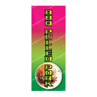 Rectangle Flag For BBQ Pulled Pork