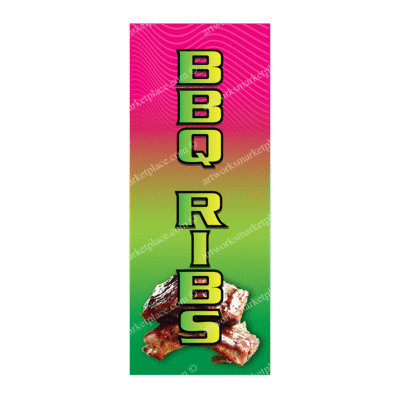 Rectangle Flag For BBQ Ribs