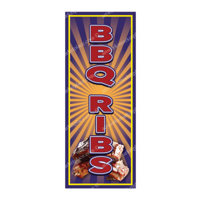 Rectangle Flag For BBQ Ribs