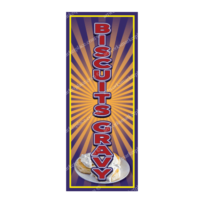 Rectangle Flag For Biscuits Gravy