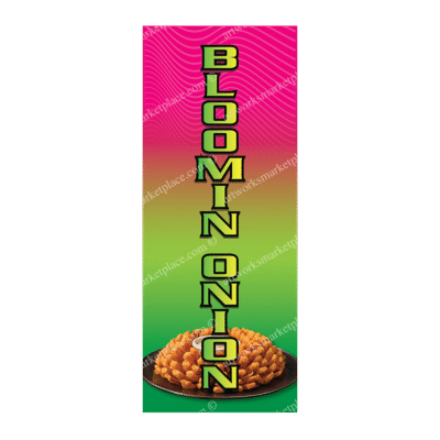 Rectangle Flag For Bloomin Onion