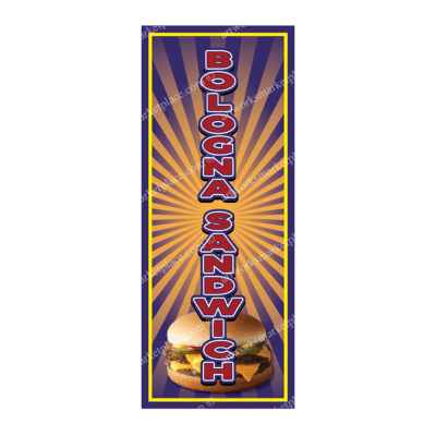 Rectangle Flag For Bologna Sandwich