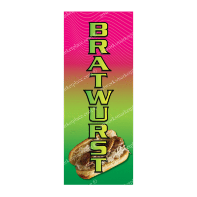 Rectangle Flag For Bratwurst
