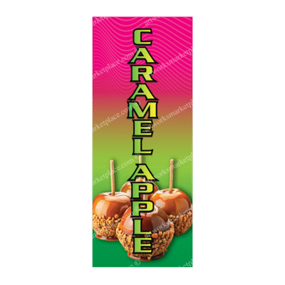 Rectangle Flag For Caramel Apple