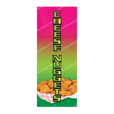 Rectangle Flag For Cheese Nuggets